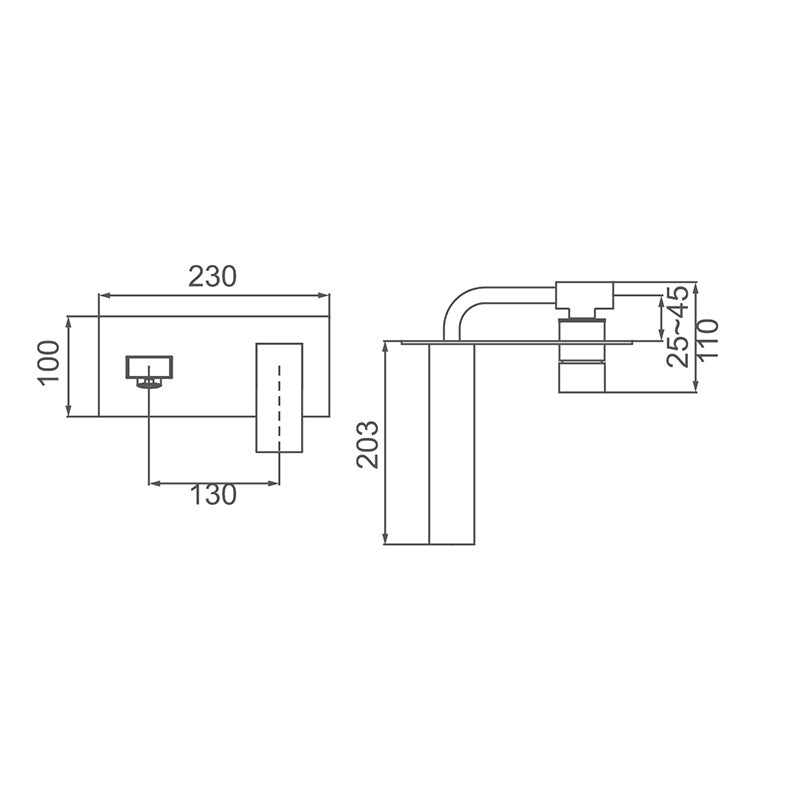 ACQUA Basin/Bath Set in Chrome