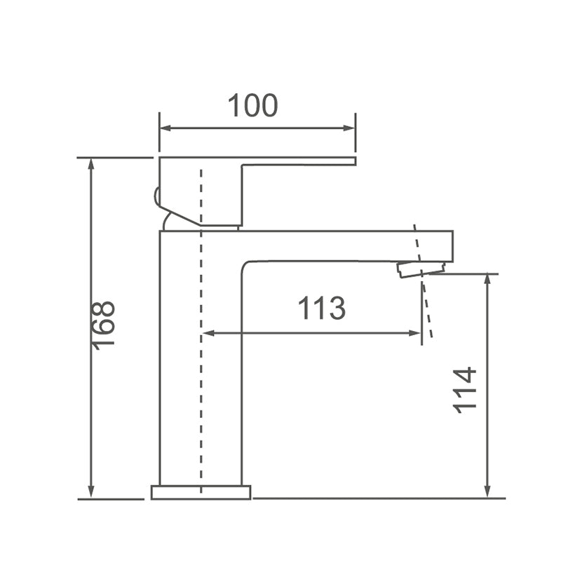 ACQUA Basin Mixer Chrome Finish