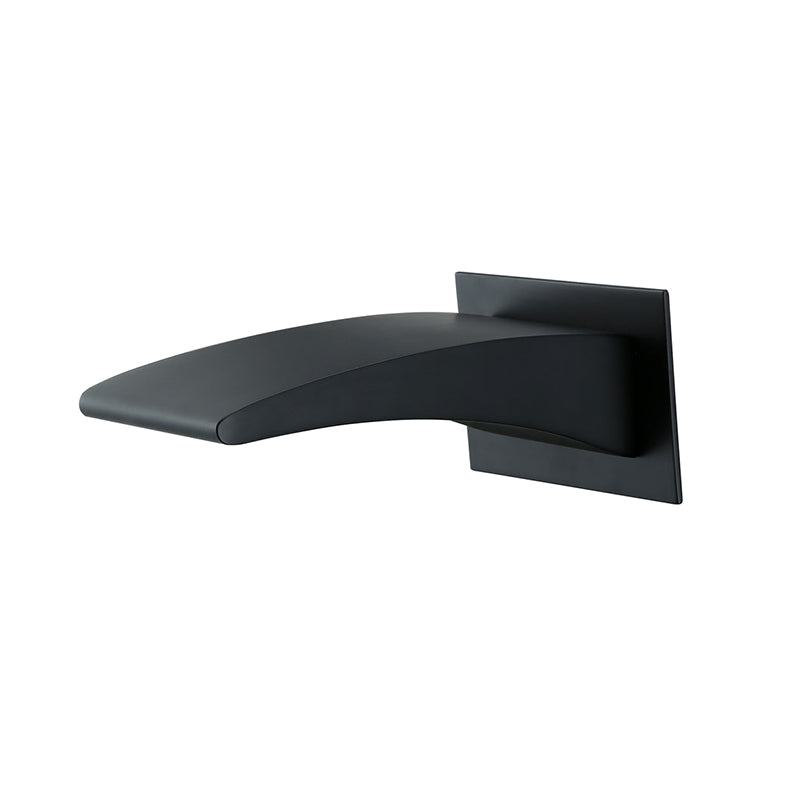 ACQUA BLACK Waterfall Bath Spout in Matte Black