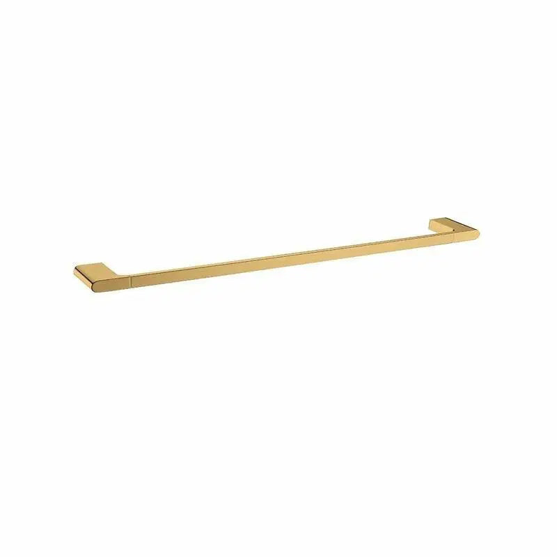 VOG Series Single Towel Rail Brushed Brass 600mm