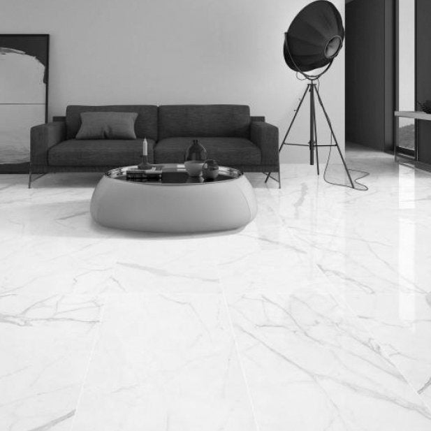 Calacatta Deluxe Super White 30x60 Polished