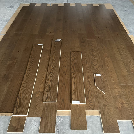 NoblePlank Engineering Oak Flooring Dark Brown 1900*190*14/3