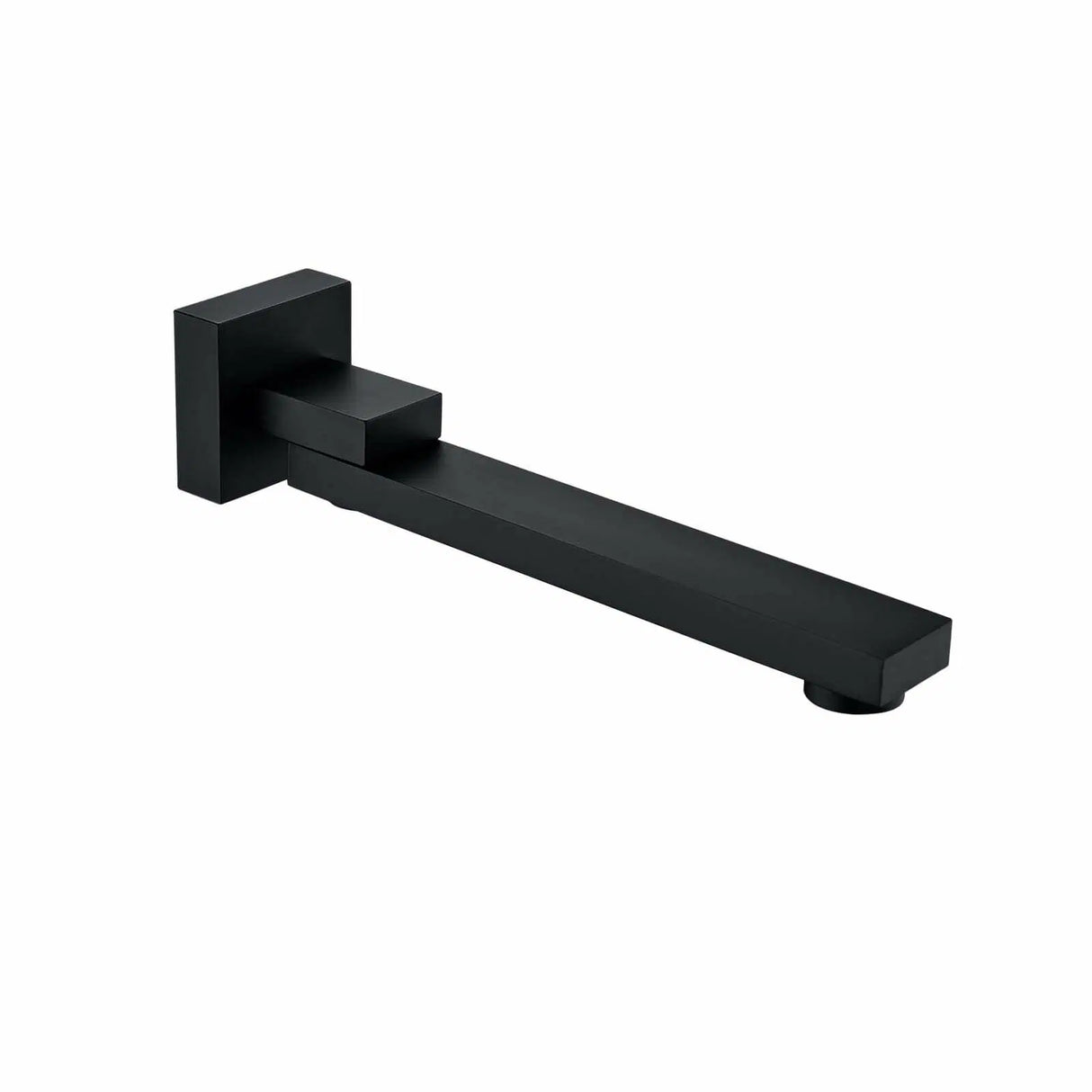 BLAZE Series Bathtub/Basin Wall Swivel Spout Black