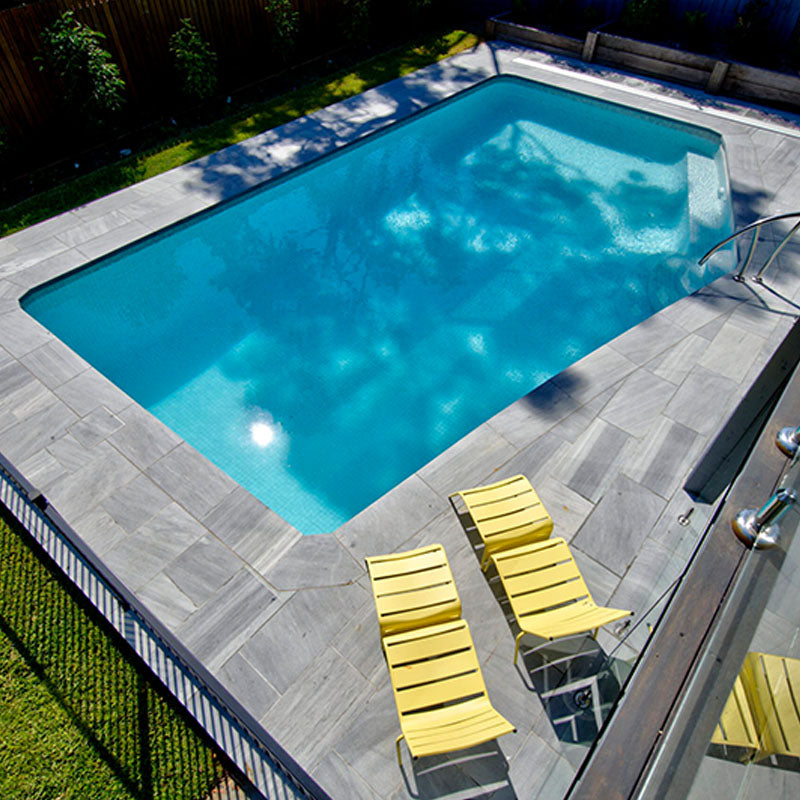 Marble Frozen Blue Sandblasted Paving 800x400x20mm
