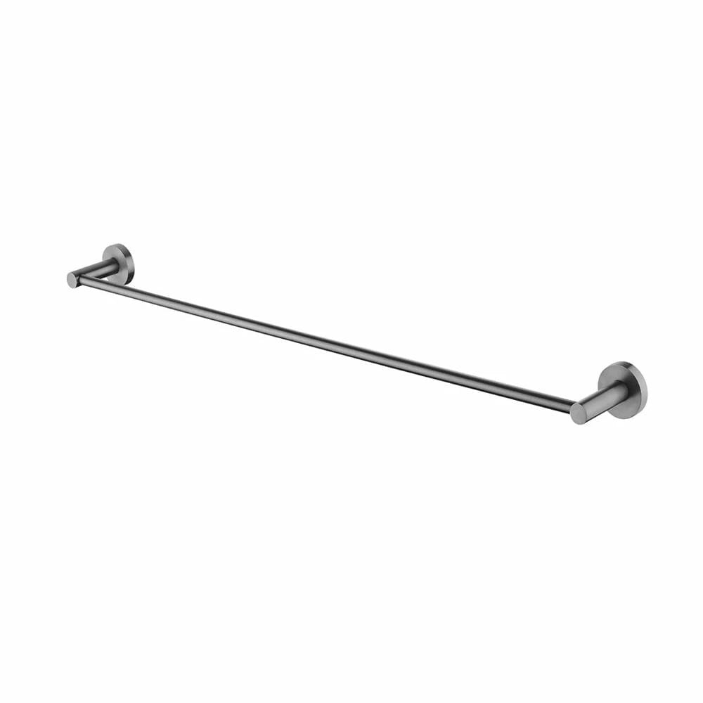LUCID PIN Series Single Towel Rack Rail Gun Metal Grey 800mm