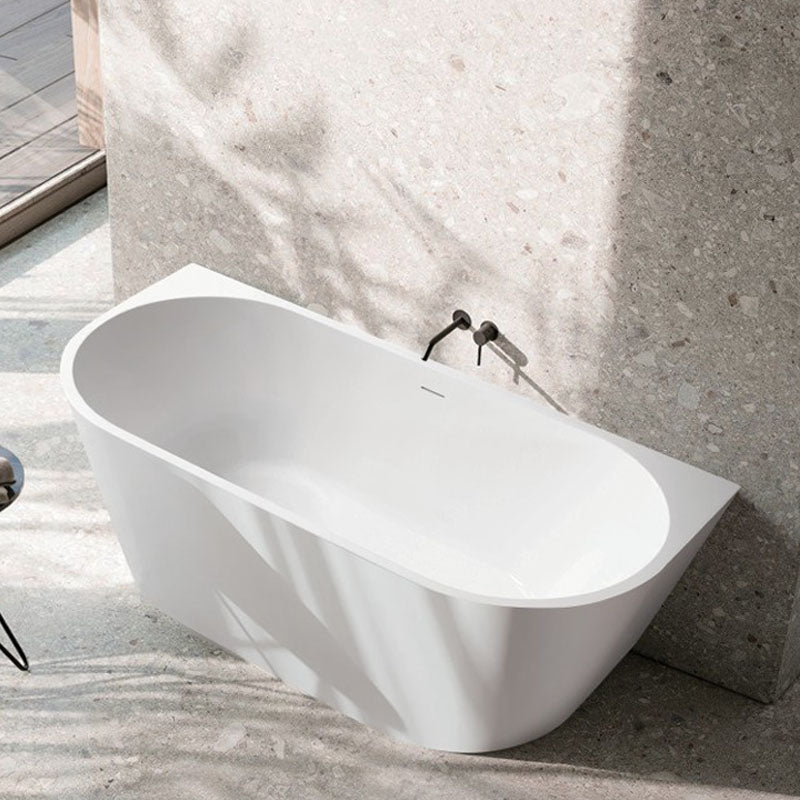 Hannah Freestanding Bathtub - Back To Wall O/F 1500x750x580mm