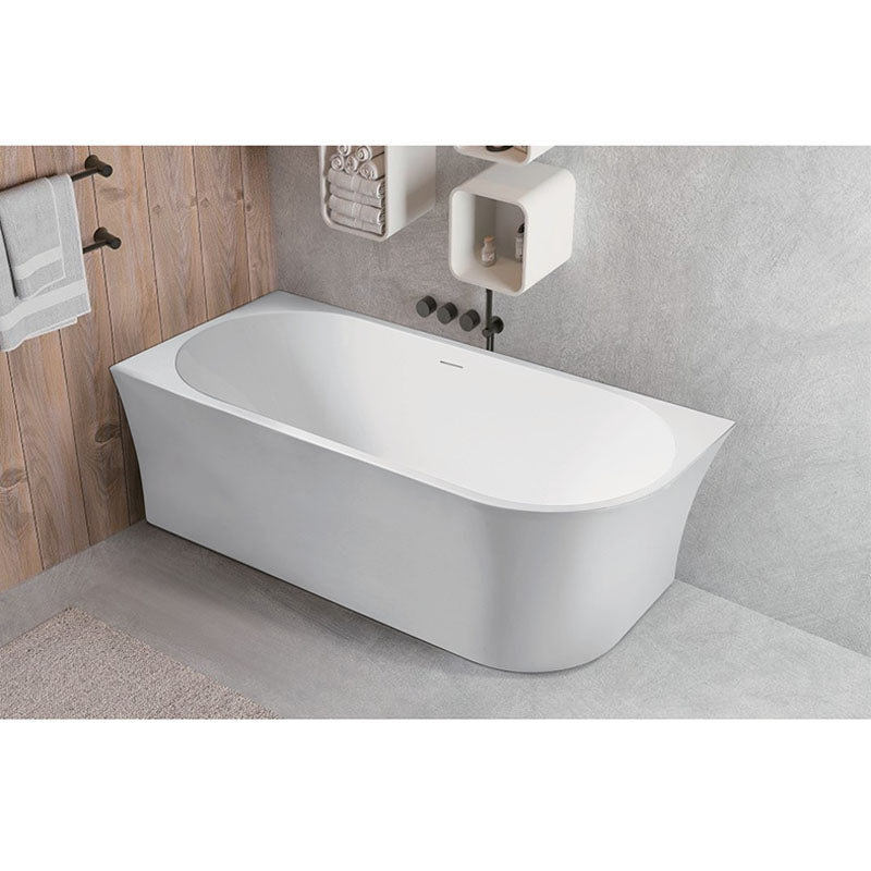 Harper Freestanding Bathtub Back To Corner (L/R) O/F 1500x750x580mm