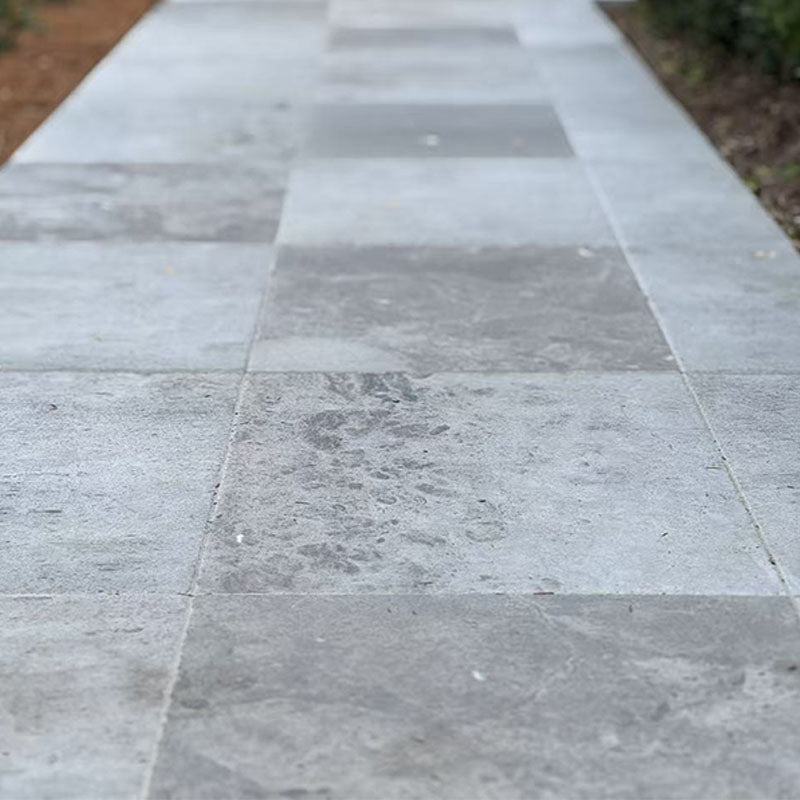 Limestone Moonlight Grey Acid & Tumbled Dropface 600x400x20/60mm