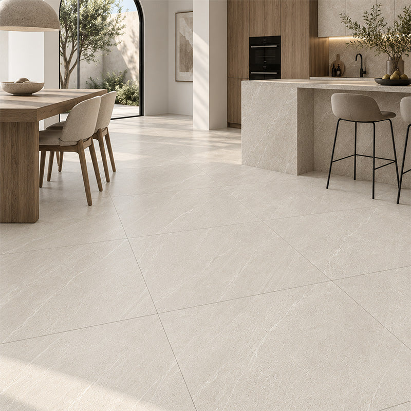 Lodge Stone Ivory Matt 600x600
