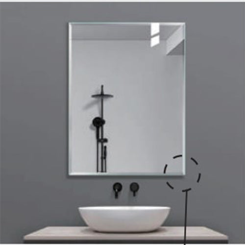 Rectangle Bevel Edge Mirror 5mm Glass Thickness 750x900mm