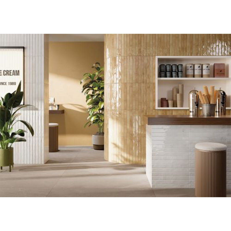 COLORS SUBWAY BEIGE GLOSS 48X450MM