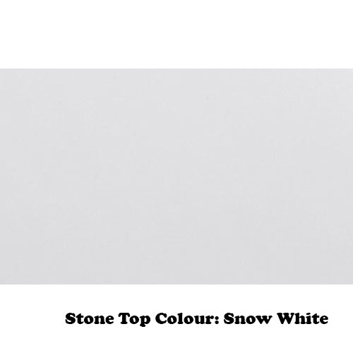 Oakdoo Series Prime Oak Vanity Set 900mm Flat Stone Top Single Bowl