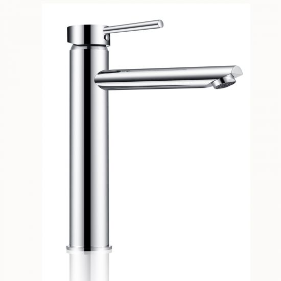 LUCID Round Tall Basin Mixer Chrome