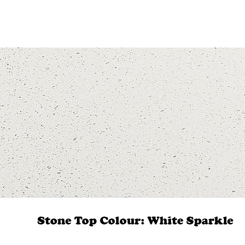 Oakdoo Series Prime Oak Vanity Set 900mm Flat Stone Top Single Bowl