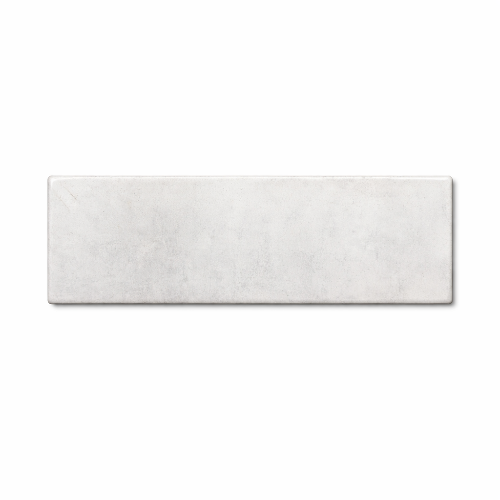 Lunar Gloss Porcelain Subway Tiles (Kiln variation) White 75x230mm