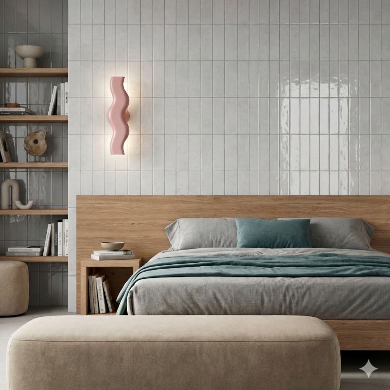 Lunar Gloss Porcelain Subway Tiles (Kiln variation) White 75x230mm