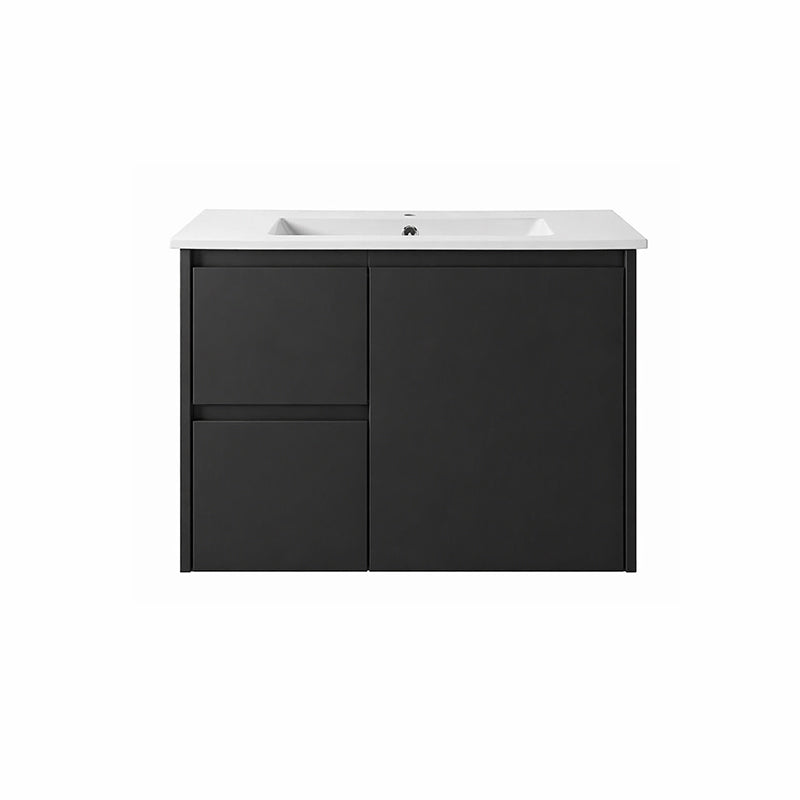 Moddoo(Hung) Series Left Hand Drawer Matt Black Overall 730x455x520mm CABINET ONLY