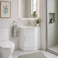 Corner Vanity