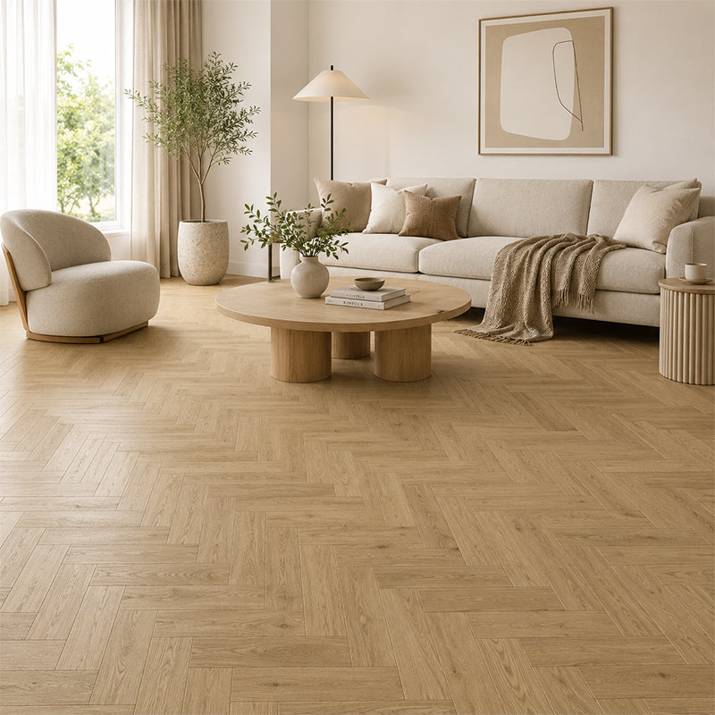 Herringbone Collection Paris 600x125x14/3mm T&G Left-Right