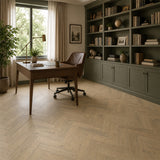 Herringbone Collection Blanc 600x125x14/3mm T&G Left-Right