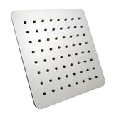 Super-slim Square Stainless Steel Shower Head Chrome 200mm