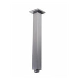Square Ceiling Shower Arm Brushed Nickel 600mm