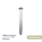 Square Ceiling Shower Arm Chrome 400mm