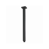 Square Ceiling Shower Arm Gun Metal Grey 400mm