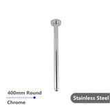 Round Ceiling Shower Arm Chrome 400mm