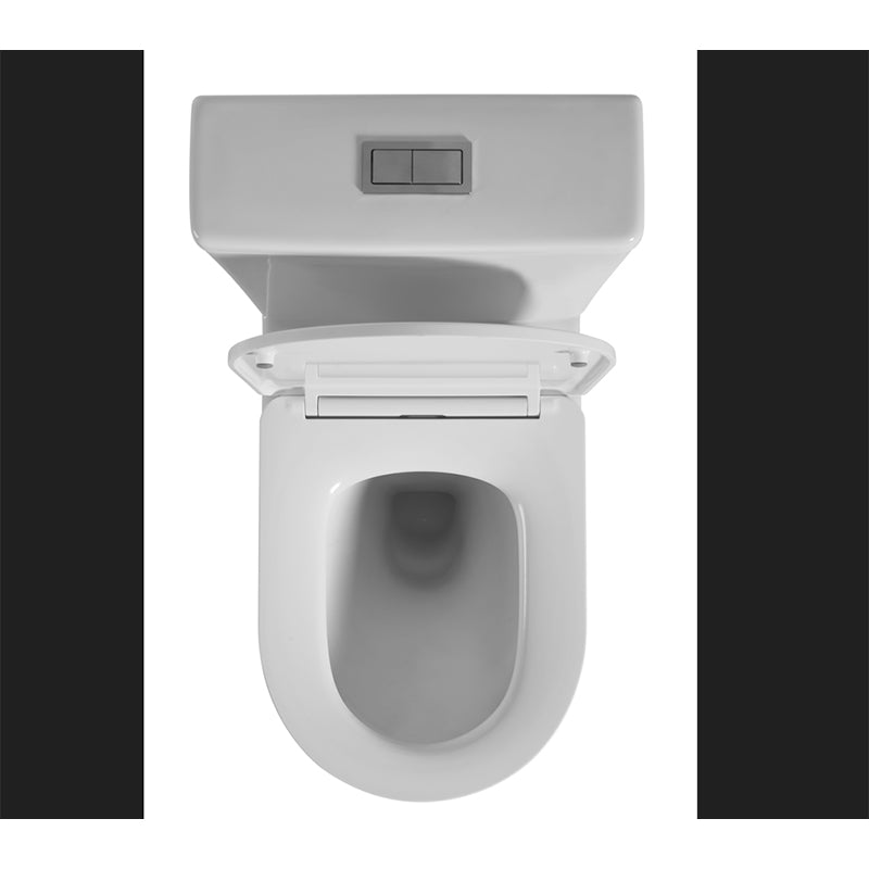 Back/Left and Right Bottom Intet 4.5/3/3 Liters Dual Flush Toilet 650x385x865mm