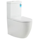 Back/Left and Right Bottom Intet 4.5/3/3 Liters Dual Flush Toilet 630x380x835mm