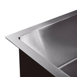 Double Bowl Sink Brushed Silver Ext: 1150x450x220mm