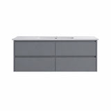 Moddra(Hung) Series Matt Grey Overall 1180x455x540mm CABINET ONLY