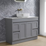 Vintage Series Matt Grey Overall 1180x455x855mm CABINET ONLY