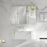 Carysil Grand Shaving Cabinet Matte White 1200x800mm