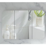 Carysil Grand Shaving Cabinet Matte White 1200x800mm