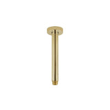 Pentro Brushed Yellow Gold Round Ceiling Shower arm 200mm