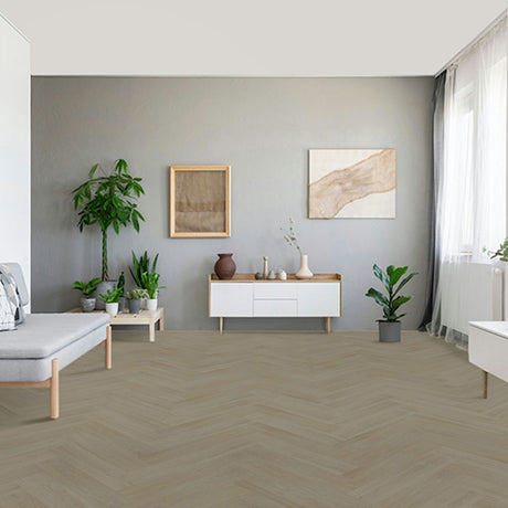 Engineered Oak Le Parquet Herringbone Nantes 750x150x15/4mm