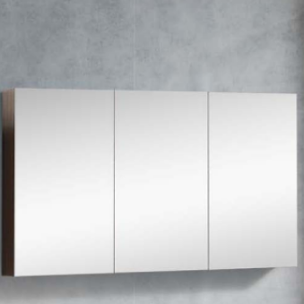 Brighton Pencil Edge Shaving Cabinet Natural Timber 1200x750x150mm