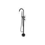 Pentro Gun Metal Grey Free Standing Spout & Shower