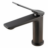 Rushy Basin Mixer Brushed Gun Metal Grey