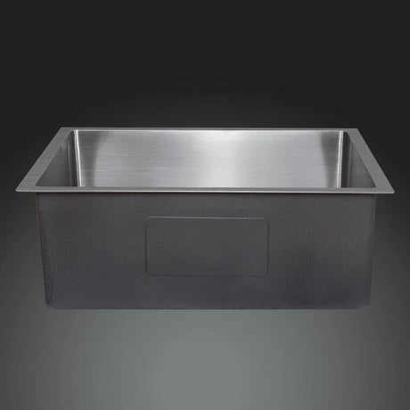 Single Bowl Sink Brushed Silver 500x450x220mm