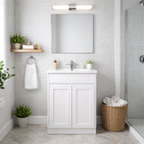 Vintage Series Overall Gloss White 580x455x855mm CABINET ONLY
