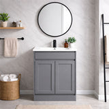 Vintage Series Overall Matt Grey 580x455x855mm CABINET ONLY
