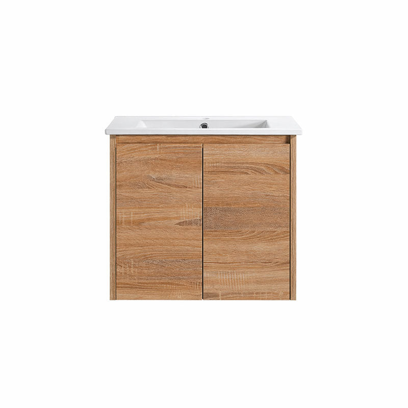 Sierra Series Wall Hung Natural Timber 580x355x520mm CABINET ONLY