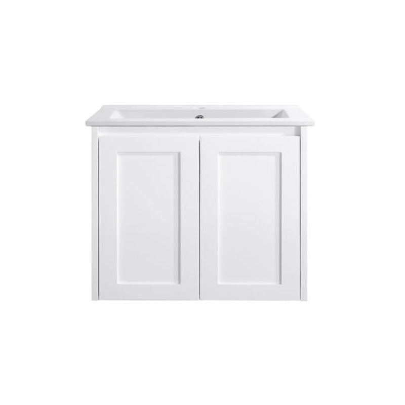 Vintage (Hung) Series Single Bowl Gloss White 600mm CABINET ONLY