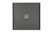 INTERNO SMC Tile Tray with Stainless Steel Bracket Centre Outlet Only 995x995x60mm