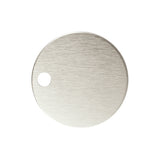 BRAVO Rimless In Wall Cistern Toilet Suite Brushed Nickel Round Button