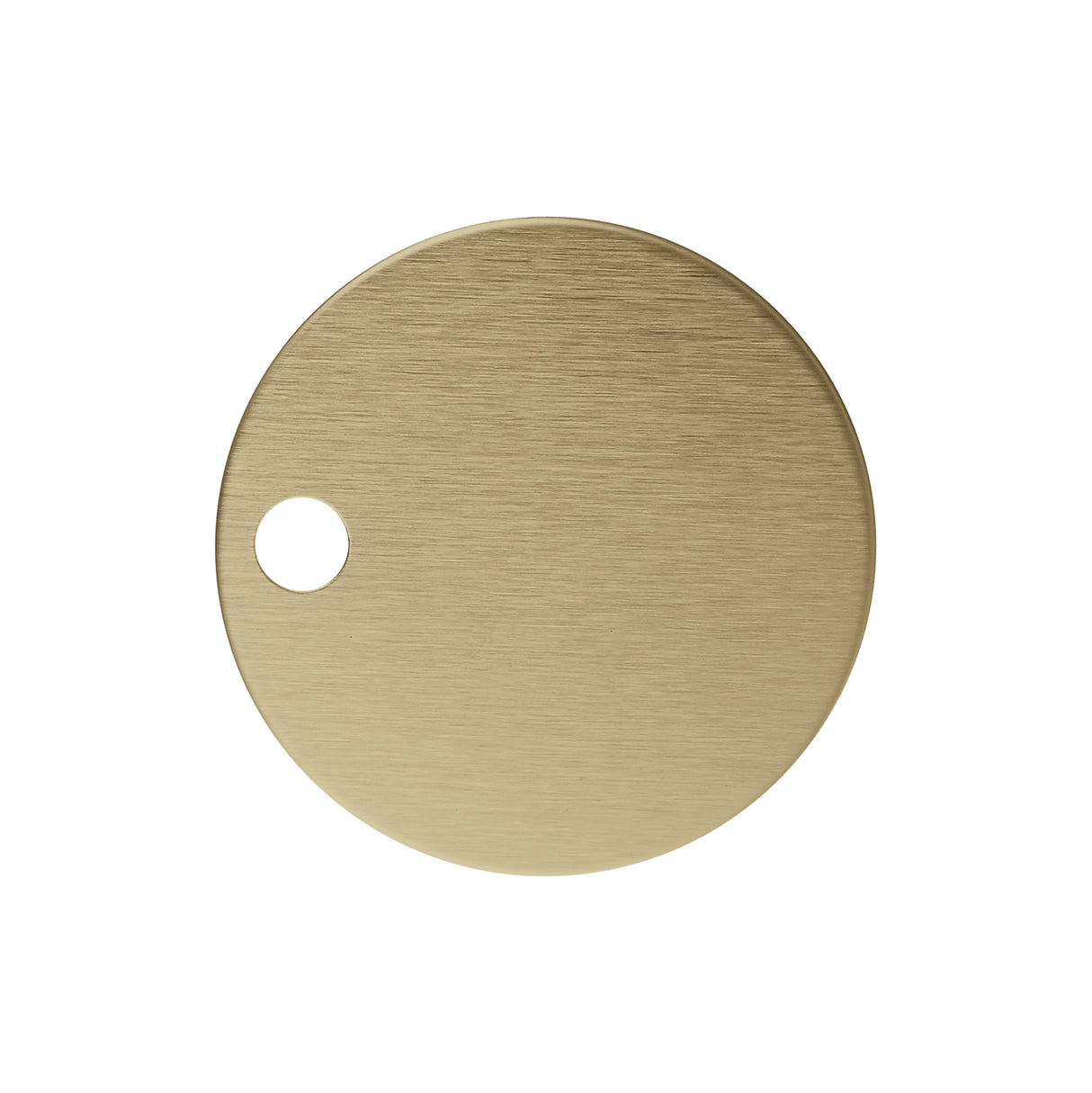 BRAVO Rimless In Wall Cistern Toilet Suite Brushed Brass Round Button