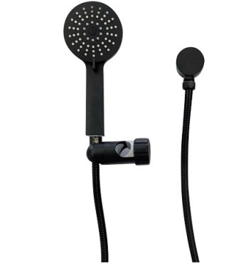 MOBI CARE Shower Set in Matte Black Finish